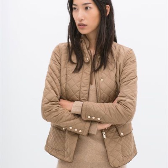 Zara Jackets & Blazers - Quilted Tailored Jacket Zara Size S